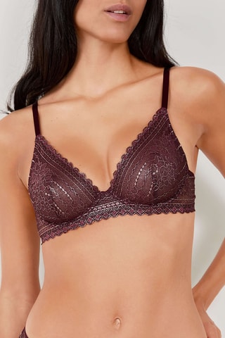 Soutien-gorge Panama - Bordeaux