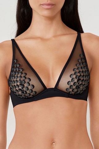 Soutien-gorge Romanesque - Noir - N°7 Armature