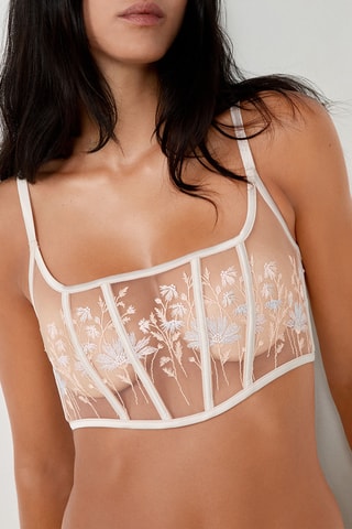 Corset Champetre - Ecru