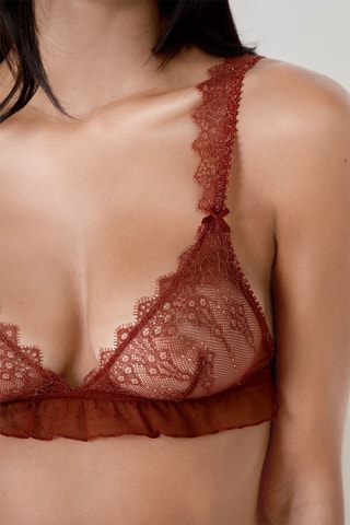 Soutien-gorge Allusion - Marron