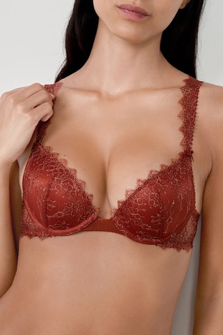 Soutien-gorge Allusion - Marron - N°2 Classique