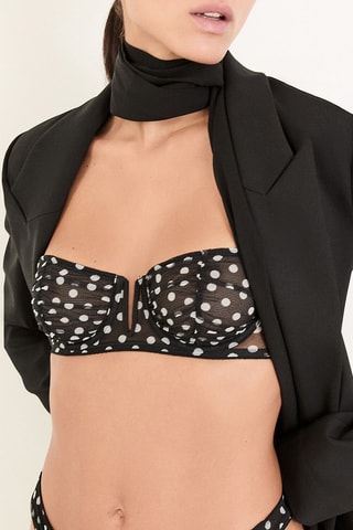 Soutien-gorge Symbiose - Noir - N°9 Balconnet