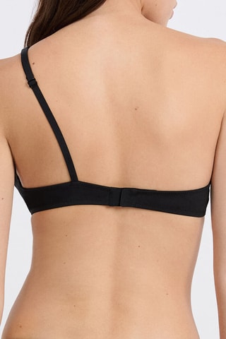 Brassière asymétrique Mystérieuse - Noir