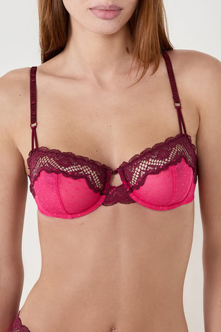 Soutien-gorge Attitude - Fuchsia - N°9 Balconnet