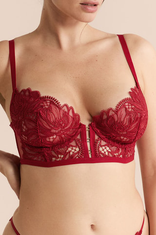 Soutien-gorge Wild night - Rouge