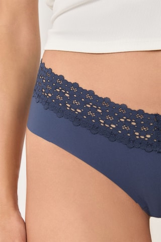 Tanga Wish - Bleu cobalt
