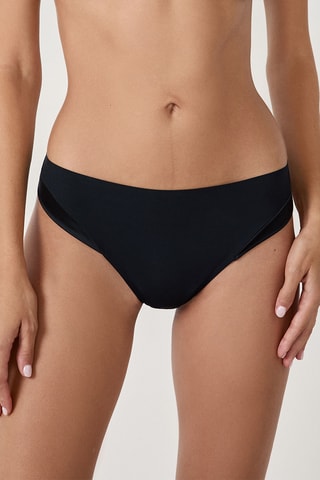 Tanga Pure éclat - Noir