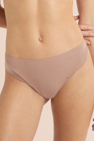 Tanga Pure éclat - Taupe