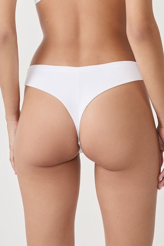 Tanga Coton 360 - Blanc