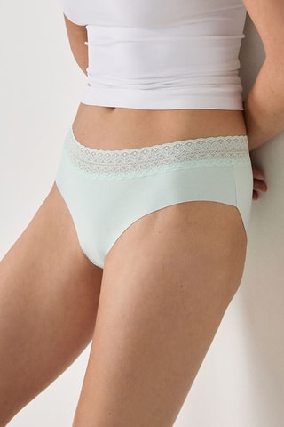 Shorty Invisible W24 - Vert d’eau