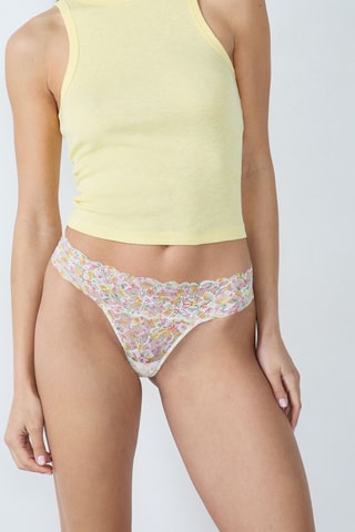 String Sweet print W25 - Vert clair