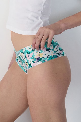 Culotte Confort Print2 - Vert foncé