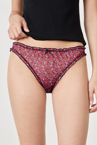 Culotte Bliss2 - Rouge