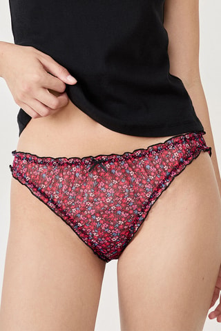 Culotte Bliss2 - Rouge