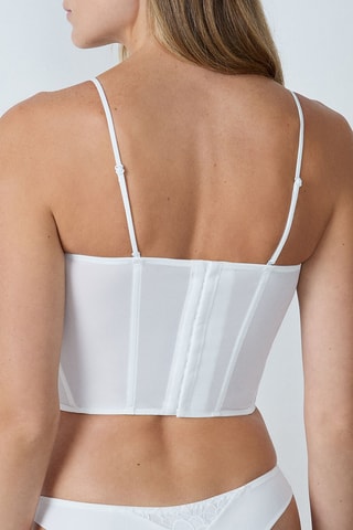 Crop top Promesse - Ecru