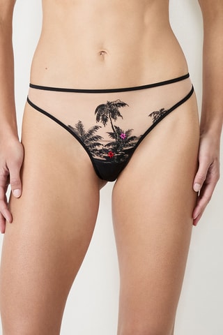 Tanga Flamingo - Noir