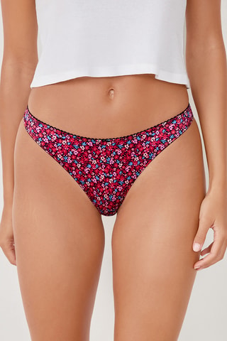 String Glossy - Rouge brique