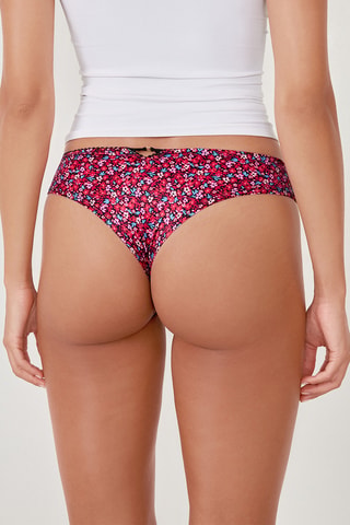 Tanga Glossy - Rouge brique