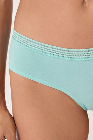 3 shortys Jackie Lace - Vert d’eau
