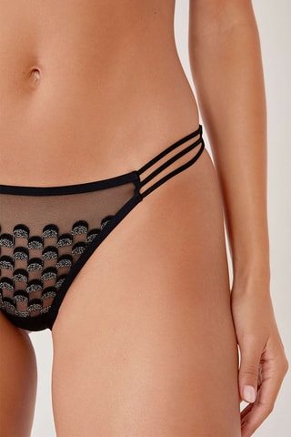 Tanga Romanesque - Noir