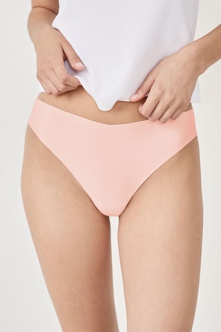 Tanga Confort - Rose poudré