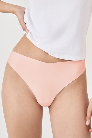 Tanga Confort - Rose poudré