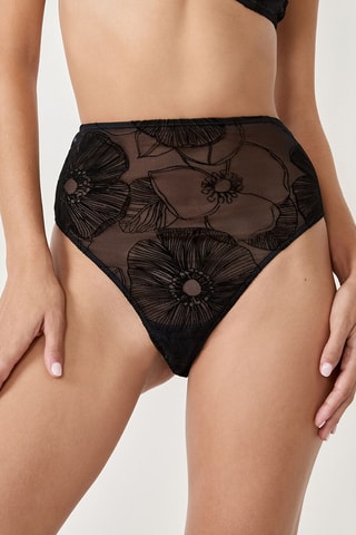 Culotte taille haute Badinage - Noir