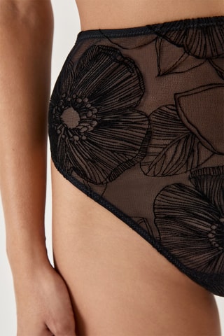 Culotte taille haute Badinage - Noir