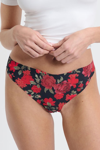 Tanga Confort Print2 - Noir