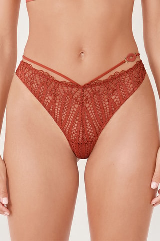 Tanga Virtuose - Rouge brique
