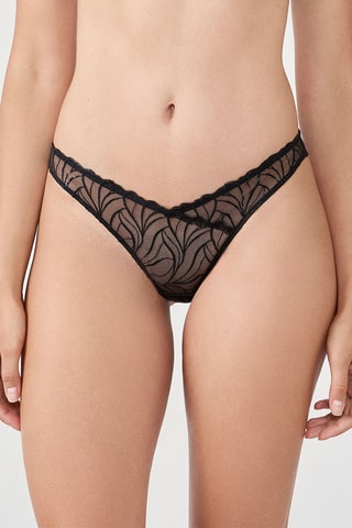 Tanga Envolée - Noir