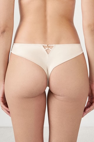 Tanga Envolée - Ecru