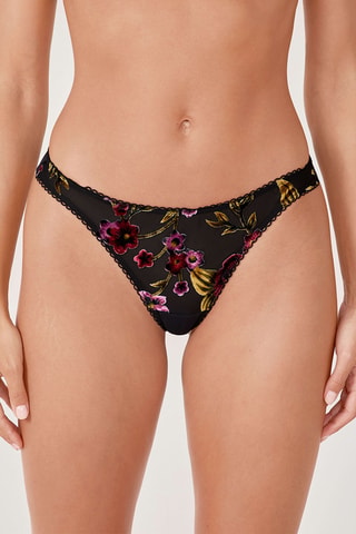 Tanga Irrésistible - Noir