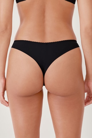 Tanga Irrésistible - Noir