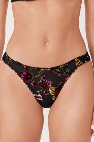 Tanga Irrésistible - Noir