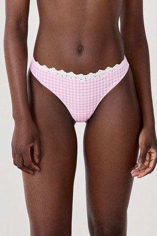 Tanga Coquette - Rose