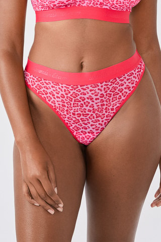 String taille haute Lemonade - Rose