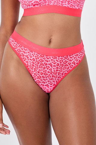 String taille haute Lemonade - Rose