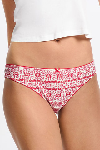 2 culottes Junna - Rouge brique