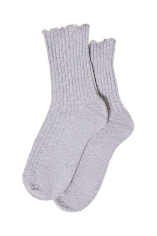Chaussettes - Gris clair