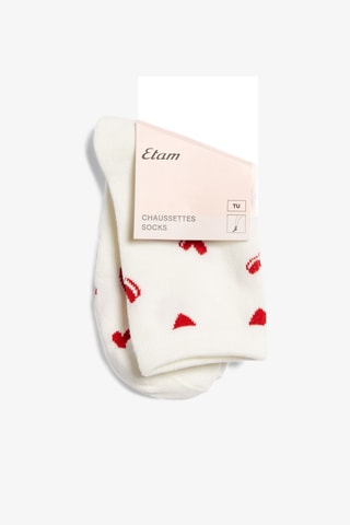 Chaussettes Gisette - Rouge