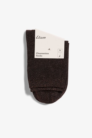 Chaussettes Etincelle - Marron