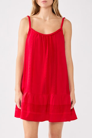 Robe de plage Noto - Rouge