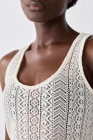 Robe de plage Bacca - Ecru