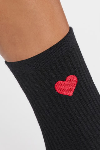 Chaussettes Lune - Noir