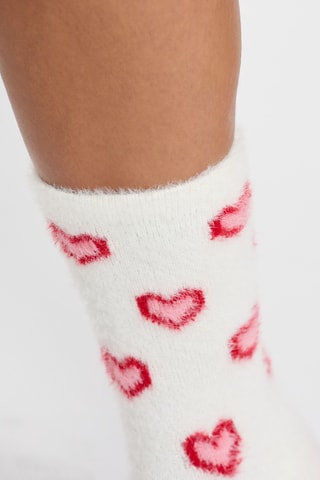 Chaussettes Laetitia - Rouge