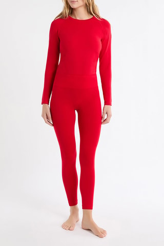 Legging taille haute Wilby - Rouge