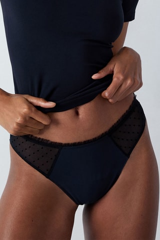 Tanga Diva - Noir