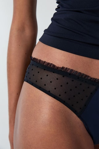 Tanga Diva - Noir