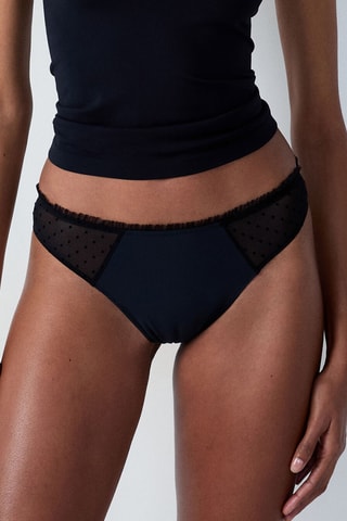 Tanga Diva - Noir